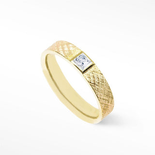 Diamond 18k Yellow Gold Ring - Nina Wynn