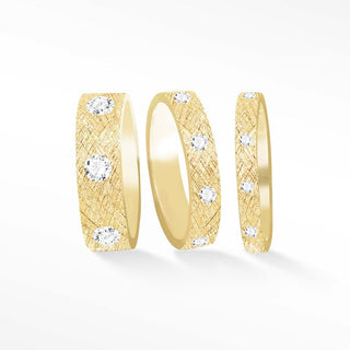 Florentine Diamond 14k Yellow Gold Ring - Nina Wynn