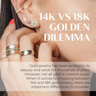 14k vs. 18k golden dilemma