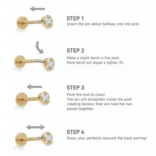 The Evolution of Flatback Earrings: Why Threadless Is the Superior System Nina Wynn