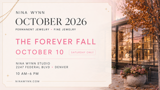 The Forever Fall:  An Autumn Permanent Jewelry Experience