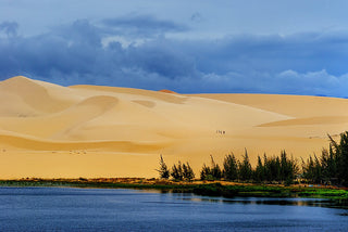 Sand dunes in Mui Ne from Nina’s archived Vietnam travel photographs.