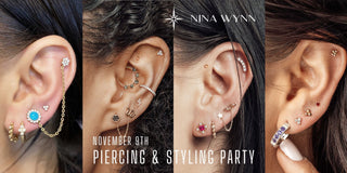 Piercing & Styling Party at Nina Wynn November 9th! - Nina Wynn