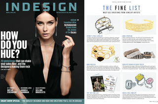 INDESIGN — Druzy & Geode Gold Bangles, April 2015