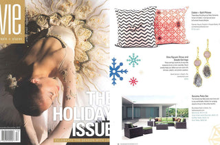 VIE — Holiday Gift Guide: Druzy & Geode Earrings, December 2012