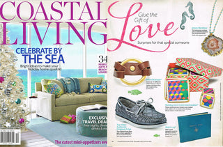 Coastal Living — Stalactite Pendant in the Holiday Gift Guide, December 2011/January 2012