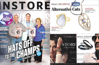 INSTORE — Alternative Cuts: White Druzy Ring, August 2012