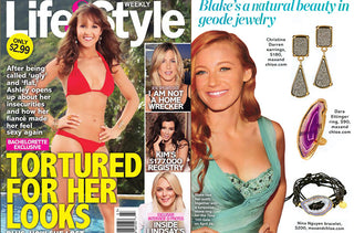 Life & Style — Geode Bracelet Jewelry Feature, July 2011