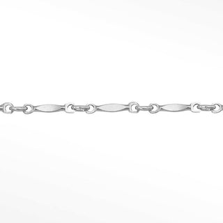 Permanent chains horizon line | sterling silver