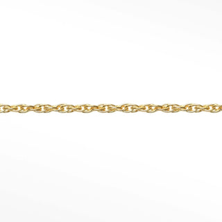 Permanent chains rope 2.2x1.5mm | 14/20 gold filled yellow