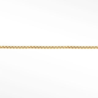 Permanent chains venetian round | 14/20 gold filled yellow