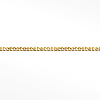 2mm Cuban Diamond Cut 14k Gold Chain for Permanent Jewelry - Nina Wynn