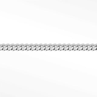 Permanent chains cuban 5mm designer line | sterling silver