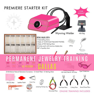 Permanent Jewelry Training with Welder + Kit - Dallas May 12th