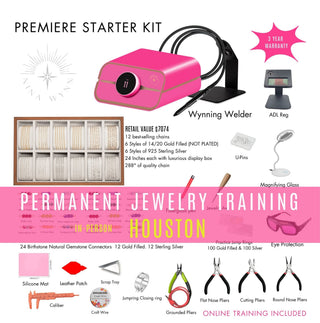 Permanent Jewelry Training with Welder + Kit - Houston May 14th