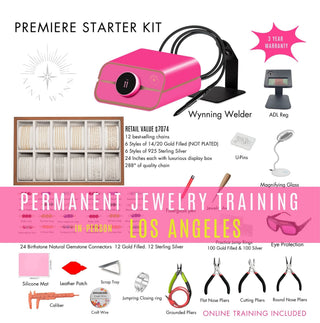 Permanent Jewelry Training with Welder + Kit - Los Angeles May 22nd