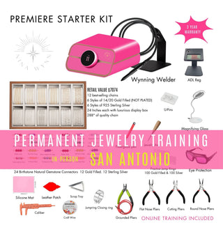 Permanent Jewelry Training with Welder + Kit - San Antonio May 16th