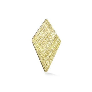 Florentine Flat Back Earring Kite 14k Yellow - Nina Wynn