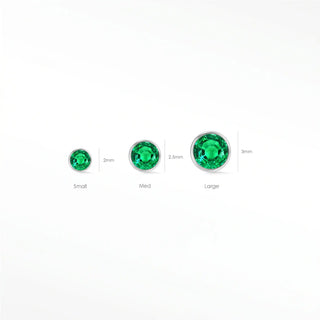 Detailsearrings information metal: 14k gold overall size: 2.5mm stainless steel pin: 26g (0.42mm)