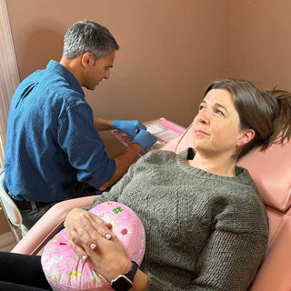 Certified piercer specializing in safe needle ear piercing and placement