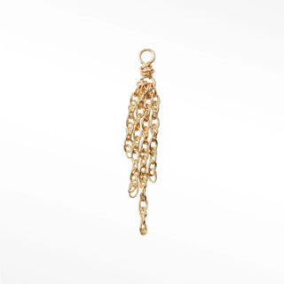 Charm waterfall 14k yellow