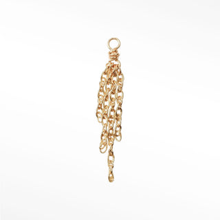 Charm waterfall 14k yellow
