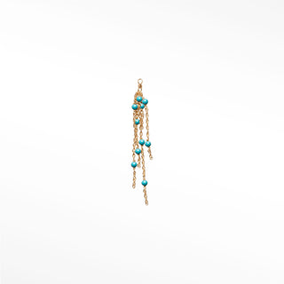 Charm Turquoise 14K Yellow