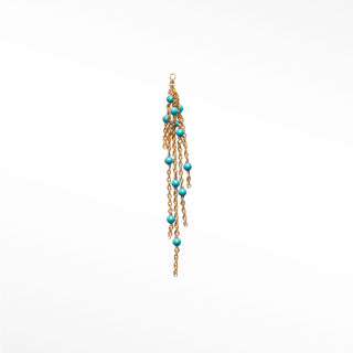 Charm Turquoise 14K Yellow