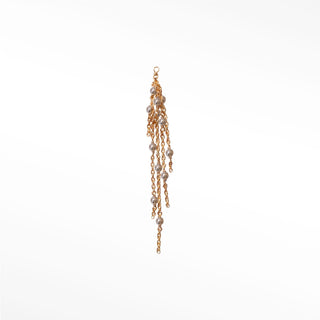 Charm two tone 14k yellow