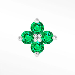 Add a touch of luxury to your look with our 14k gold stud earrings. Embrace elegance white