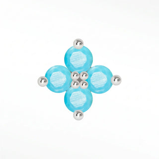 Add a touch of luxury to your look with our 14k gold stud earrings. Embrace elegance white