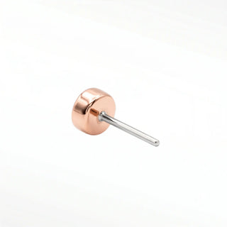Discover the elegance of nap earrings flat back diamond 14k rose bezel. Perfect for everyday wear they showcase