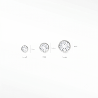 Elevate your style with our sleek diamond stud earrings perfect for anyone. Crafted from shining