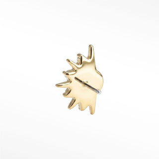 A treasure inspired by the sea and reimagined into an adorable charm or piercing stud earring!