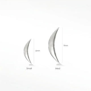Discover the sparkle of 14k white gold diamond stud earrings crafted to be comfortable with a flat