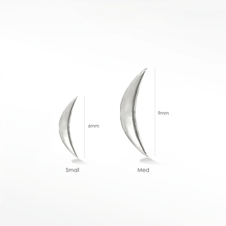 Discover the sparkle of 14k white gold diamond stud earrings crafted to be comfortable with a flat