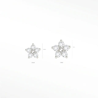 Flat back diamond small buttercup 14k white gold allow our super-cute handcrafted