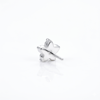 Flat back diamond small buttercup 14k white gold allow our super-cute handcrafted