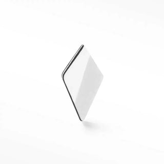 Flat back earring kite 14k white gold - 14k