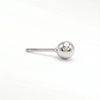 Detailsearrings information metal: 14k gold overall size: 2mm stainless steel pin: 26g (0.42mm)