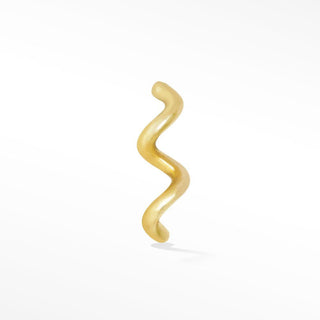 Flat Back Earring Squeeze Me 14k Yellow - Nina Wynn