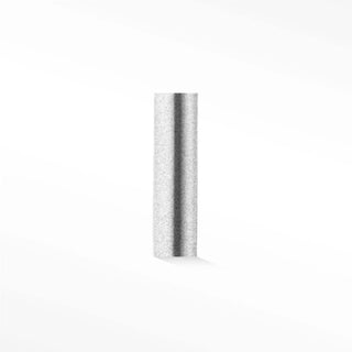 Flat back earring tube bar 14k white - 14k gold / single