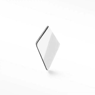 Flat back earring kite 14k white gold - 14k