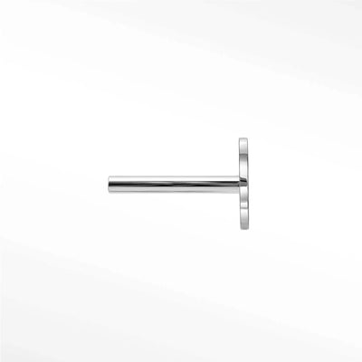 Threadless Labret Posts 18G | 14K White