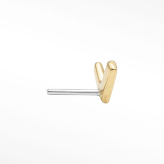 Flat back gold earrings designed with a smooth low-profile for secure comfort. Ideal daily wear sensitive ears