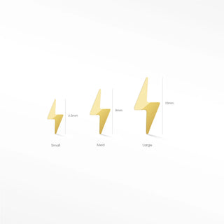 Explore unique flatback earrings featuring a lightning bolt design with diamonds. Perfect for adding touch of style