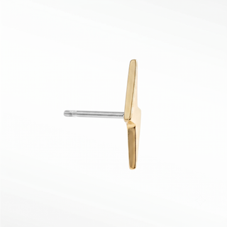 Explore unique flatback earrings featuring a lightning bolt design with diamonds. Perfect for adding touch of style
