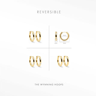 Comfortable gold hoop earrings styled for daily outfits