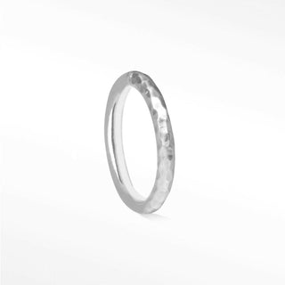 Hammer 18G Clicker 14k White Gold - Nina Wynn