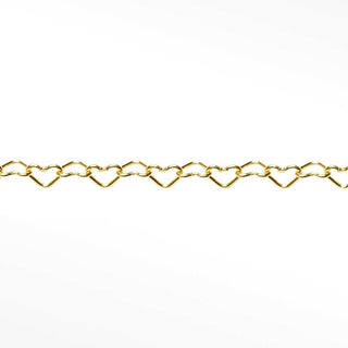 Heart Yellow Gold Filled Chain for Permanent Anklet - Nina Wynn